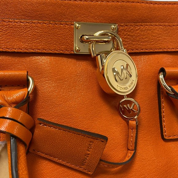 Michael by Michael Kors Tangerine Hamilton Bag - Picture 5 of 8